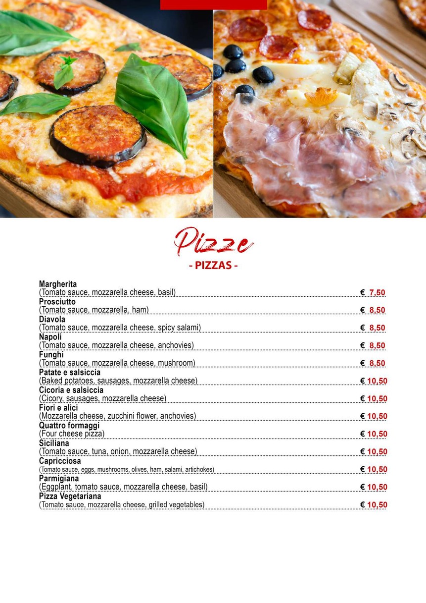 Ristorante Pizzeria Popolo Caffè menu 4