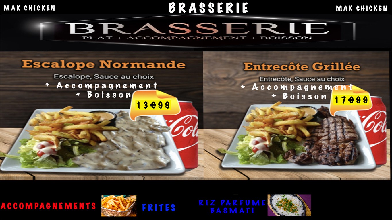 Master Chicken Paris 13 menu 8