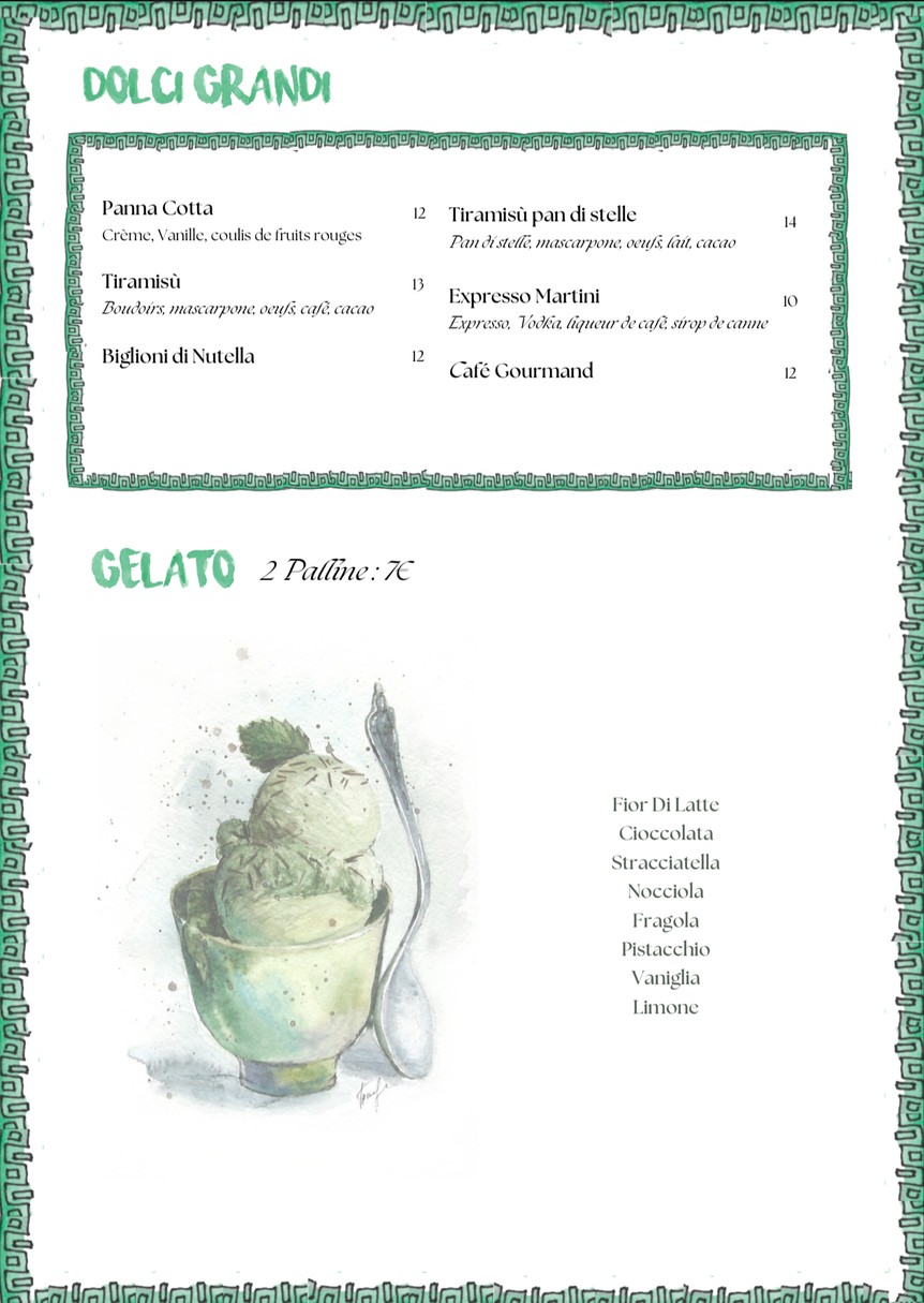 Casa Verde menu 3