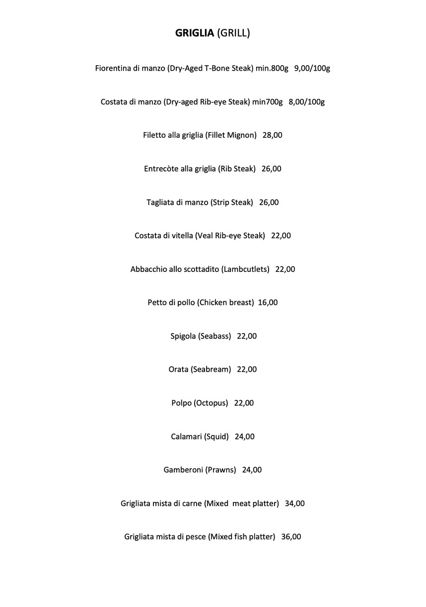 Alla Rampa dei Gracchi menu 5