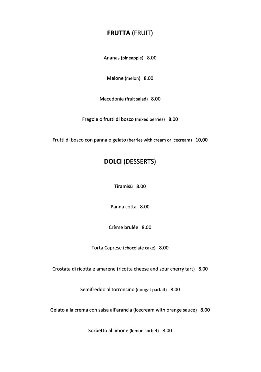 Alla Rampa dei Gracchi menu 6