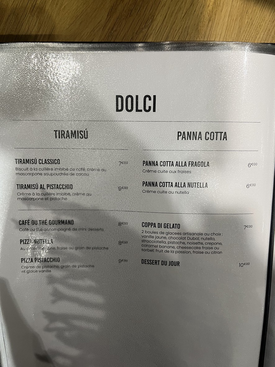 Peppe 69 menu 2