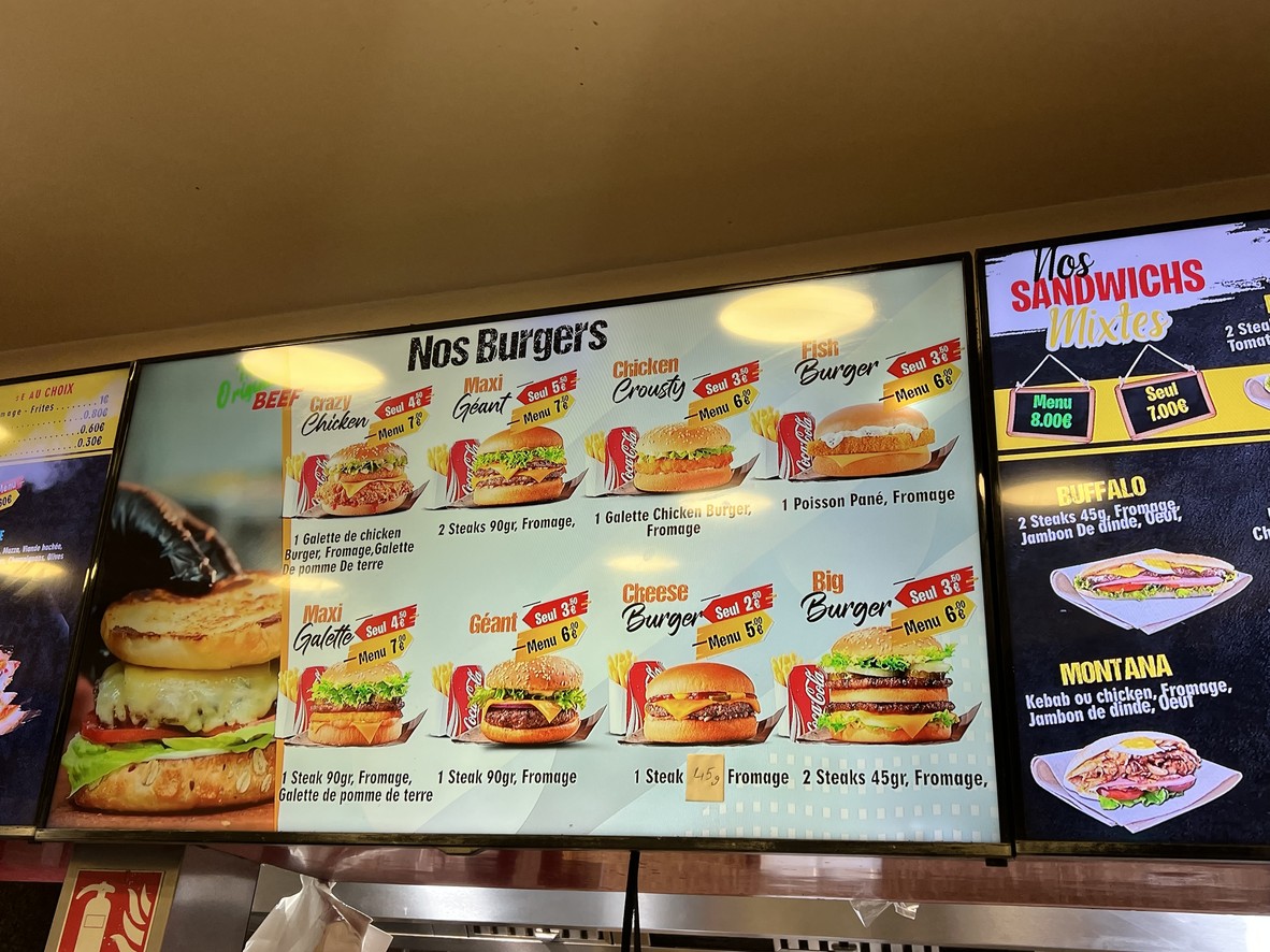 L'Escale De Plaisance menu 3