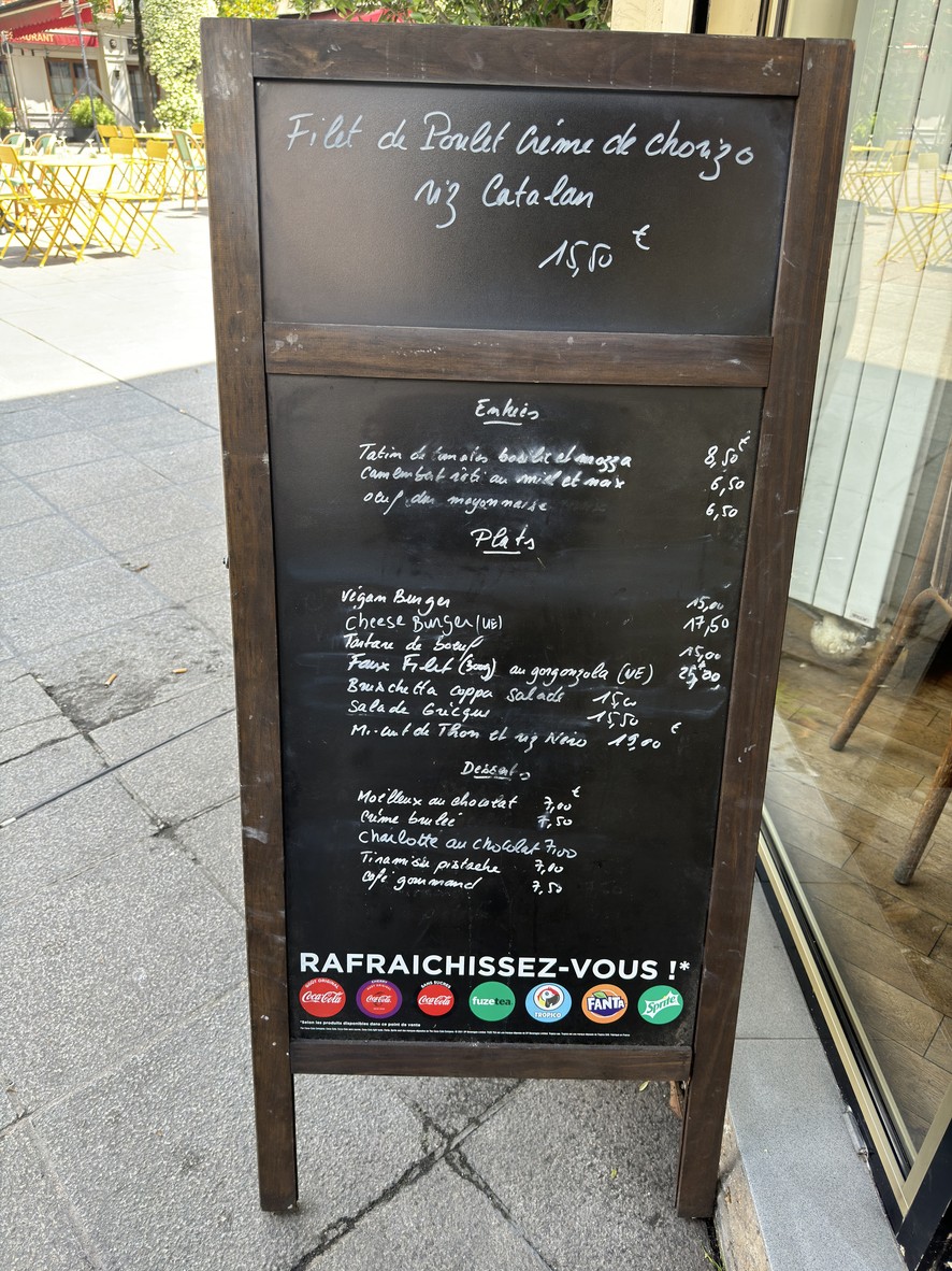 Madame Gen menu 1