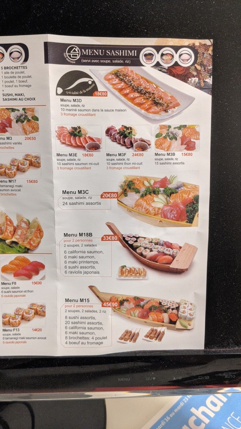 Otakuni - Restaurant japonais Paris 13 menu 8