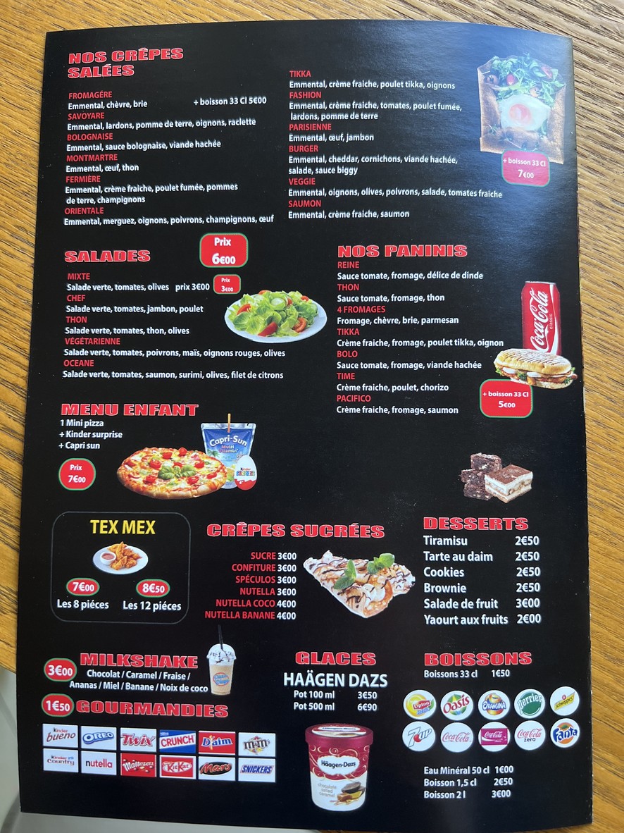 PIZZA PLAYA menu 3