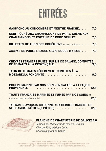 Les Mondes Bohèmes - Restaurant Paris 20
