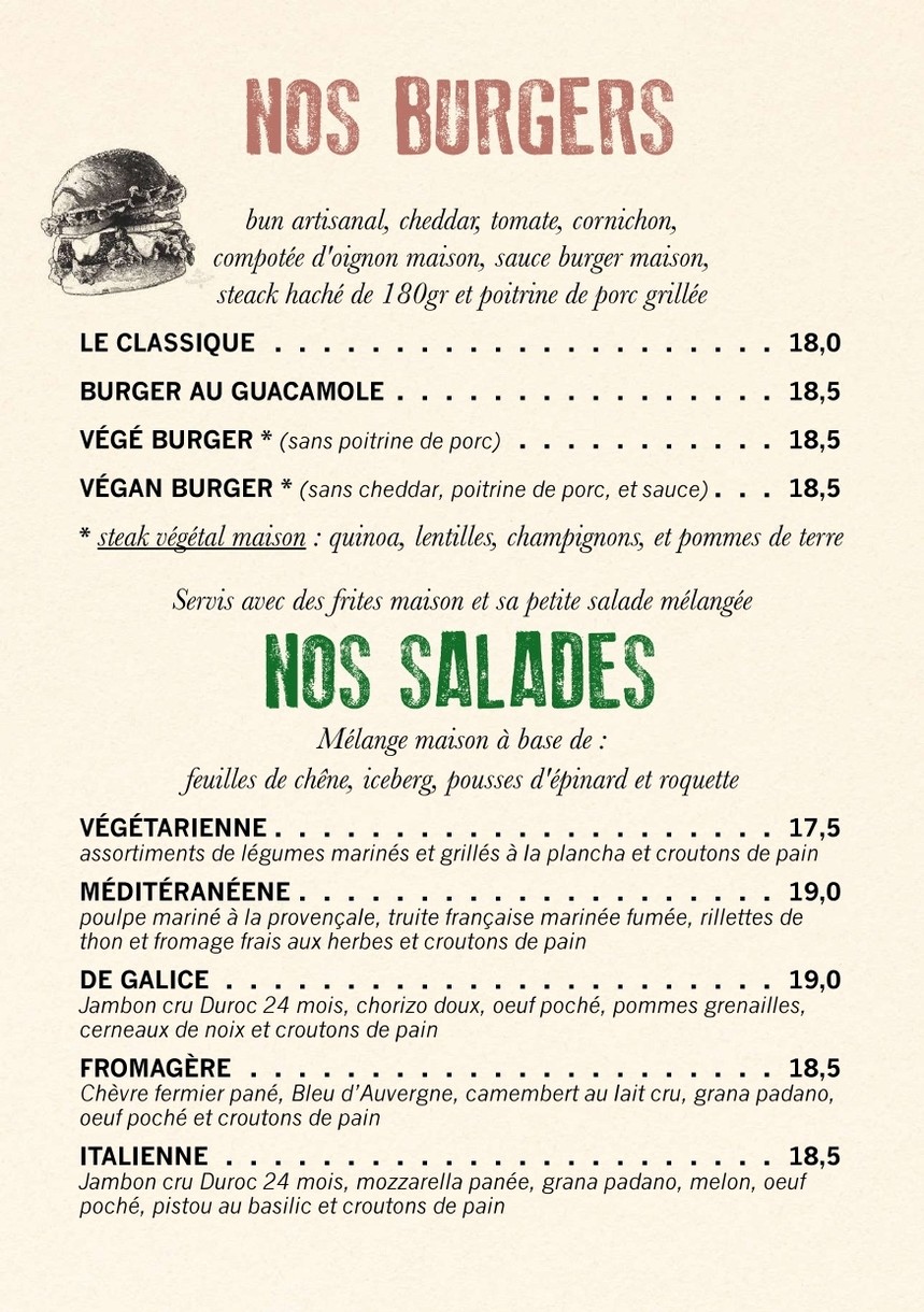 Les Mondes Bohèmes - Restaurant Paris 20 menu 3