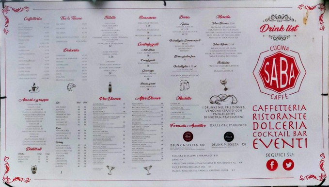 Ristorante e Pinseria - Saba Caffè & Cucina