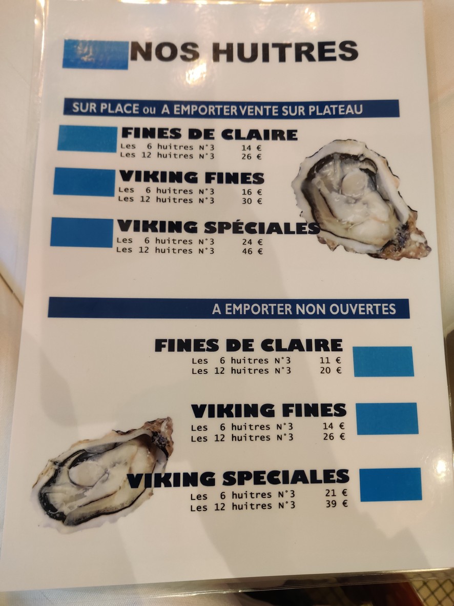Le Relais menu 2