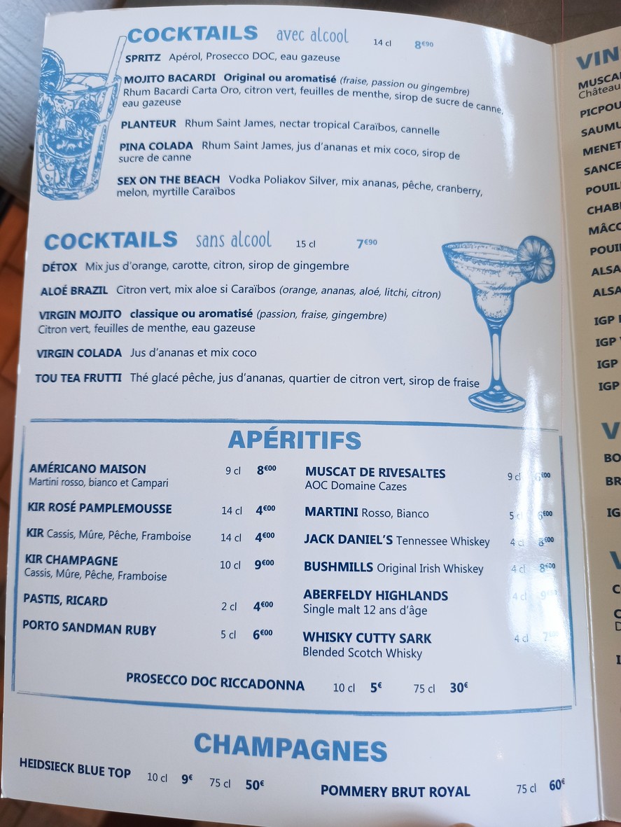 La Criée Nanterre menu 7