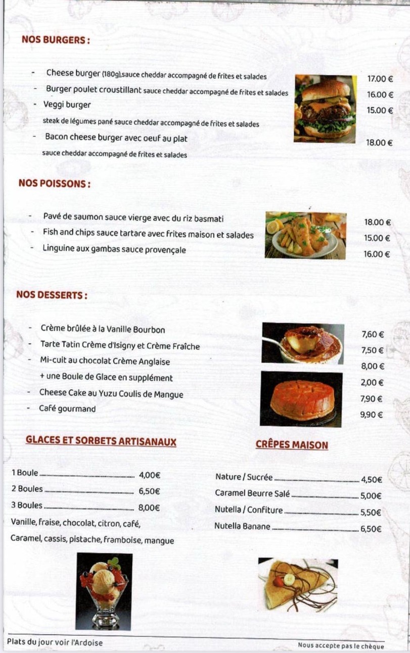 L'Éclipse menu 2
