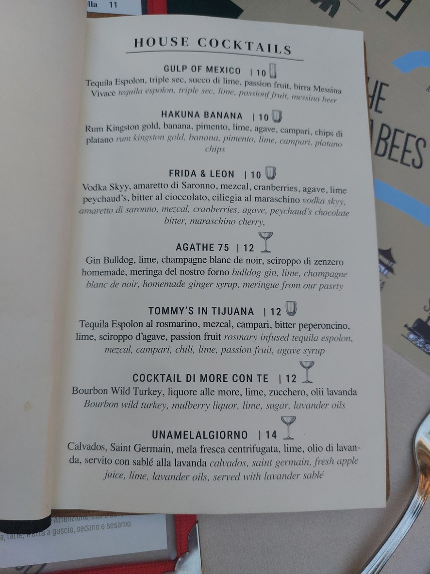 Necci dal 1924 menu 3