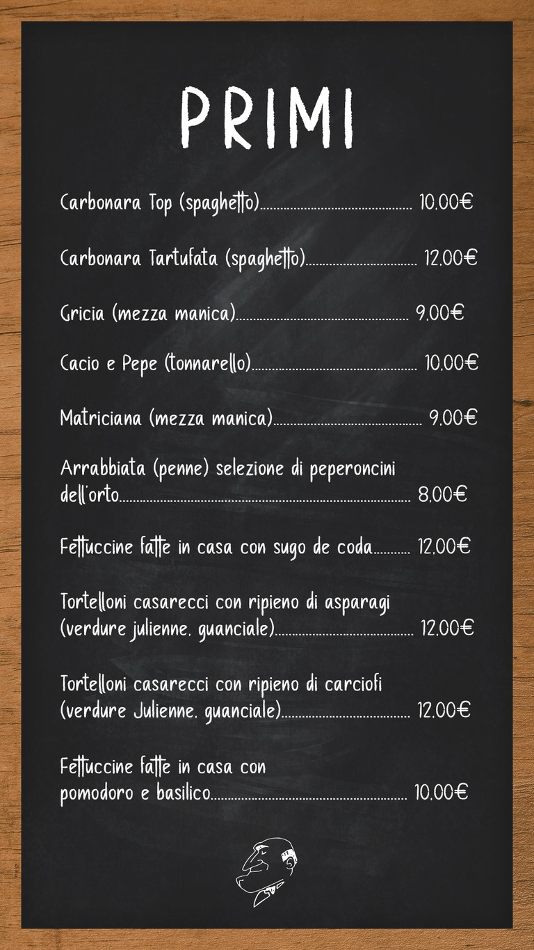 Dar Bruttone menu 2