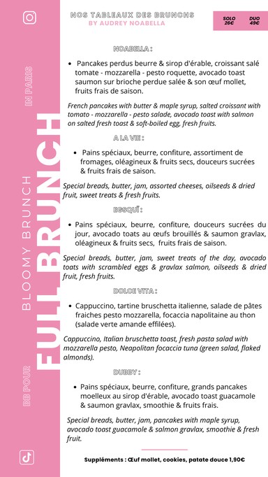 Bloomy Brunch