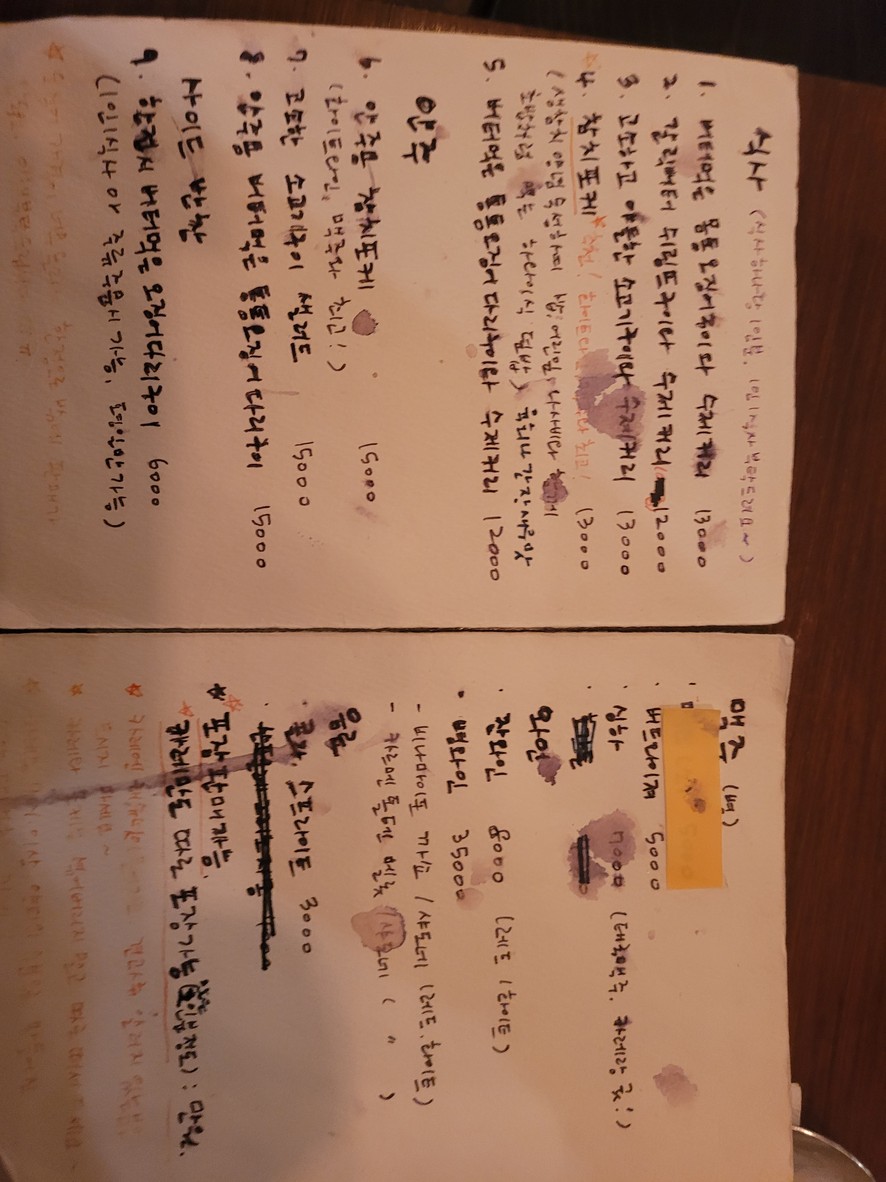 Domabaem Sikdang menu 1
