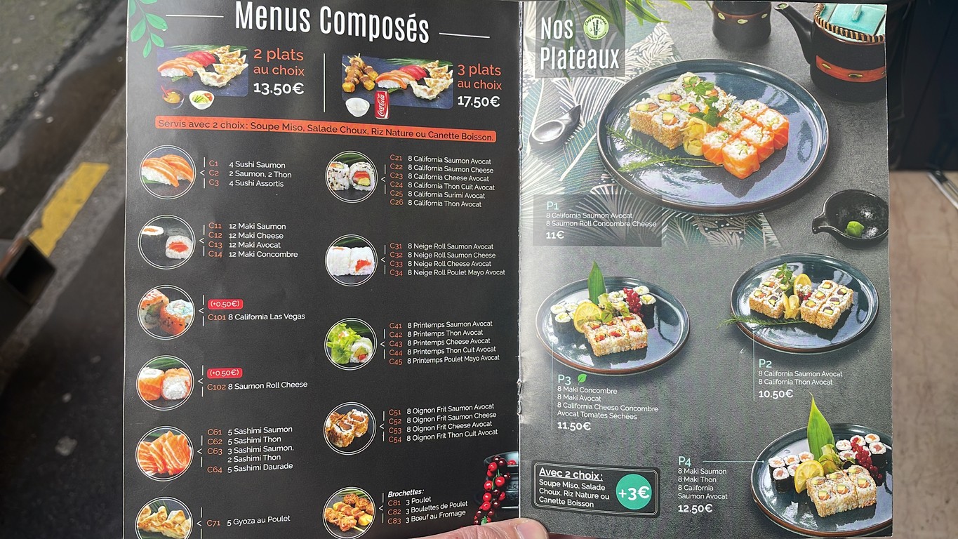 Poké Sushi & Co menu 2