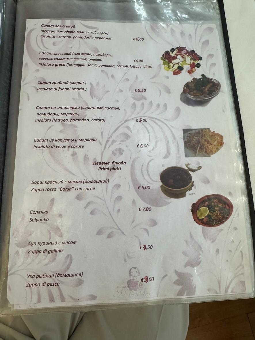 Associazione Culturale Caucaso menu 3