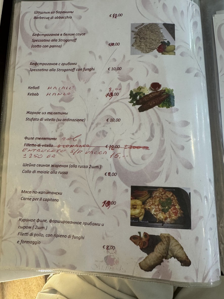 Associazione Culturale Caucaso menu 5