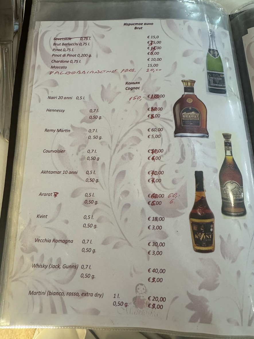 Associazione Culturale Caucaso menu 9
