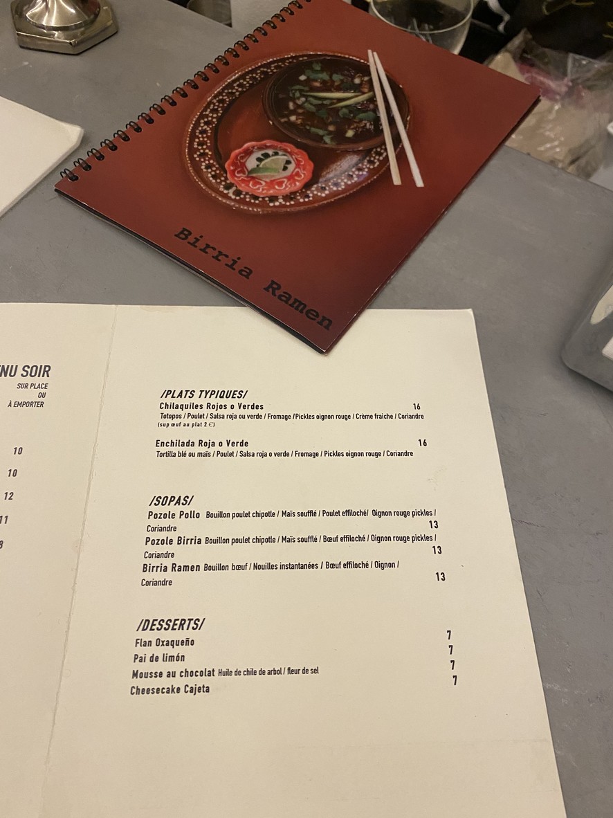 Cilantro menu 2