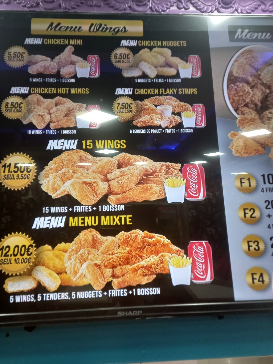 Croq pizza menu 2
