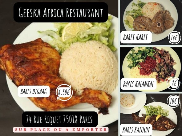 Geeska Africa Restaurant "La Corne de l'afrique"