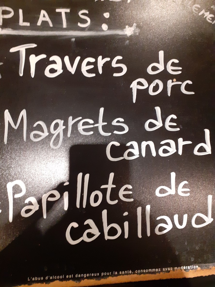 Restaurant Paris Montreuil - Chez Vesna menu 1