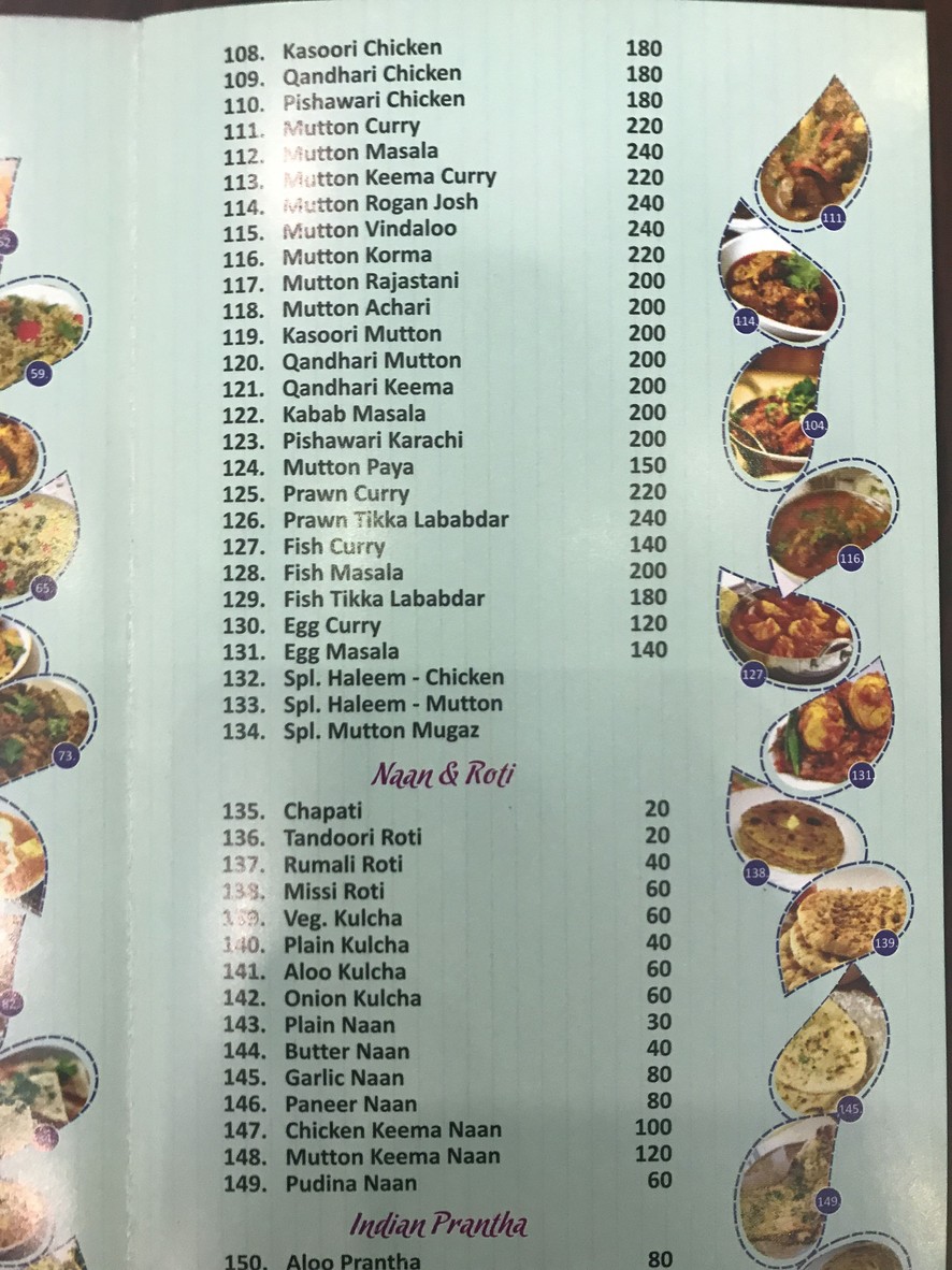 Andhra India Food menu 5
