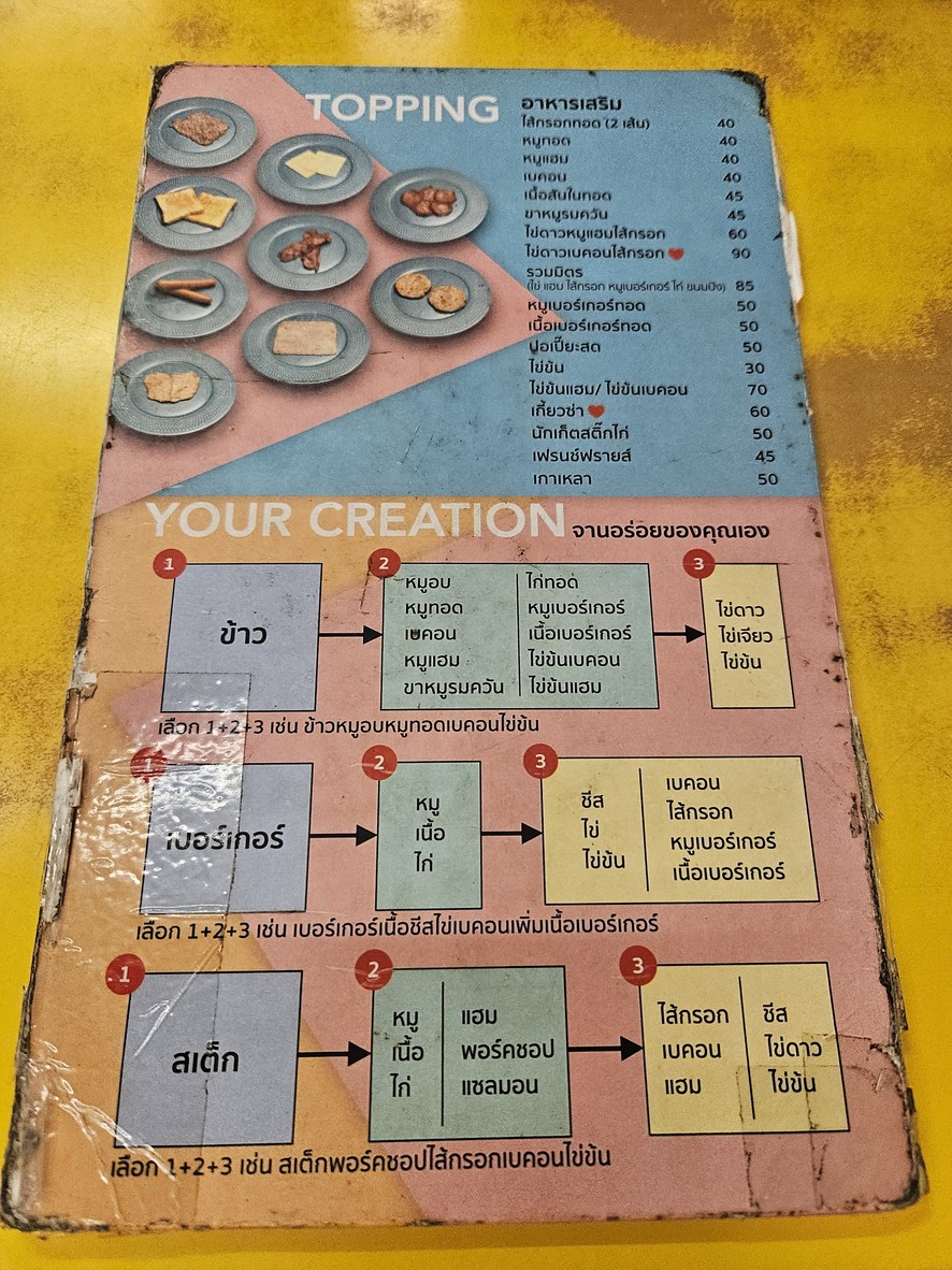 Sweet Restaurant menu 3