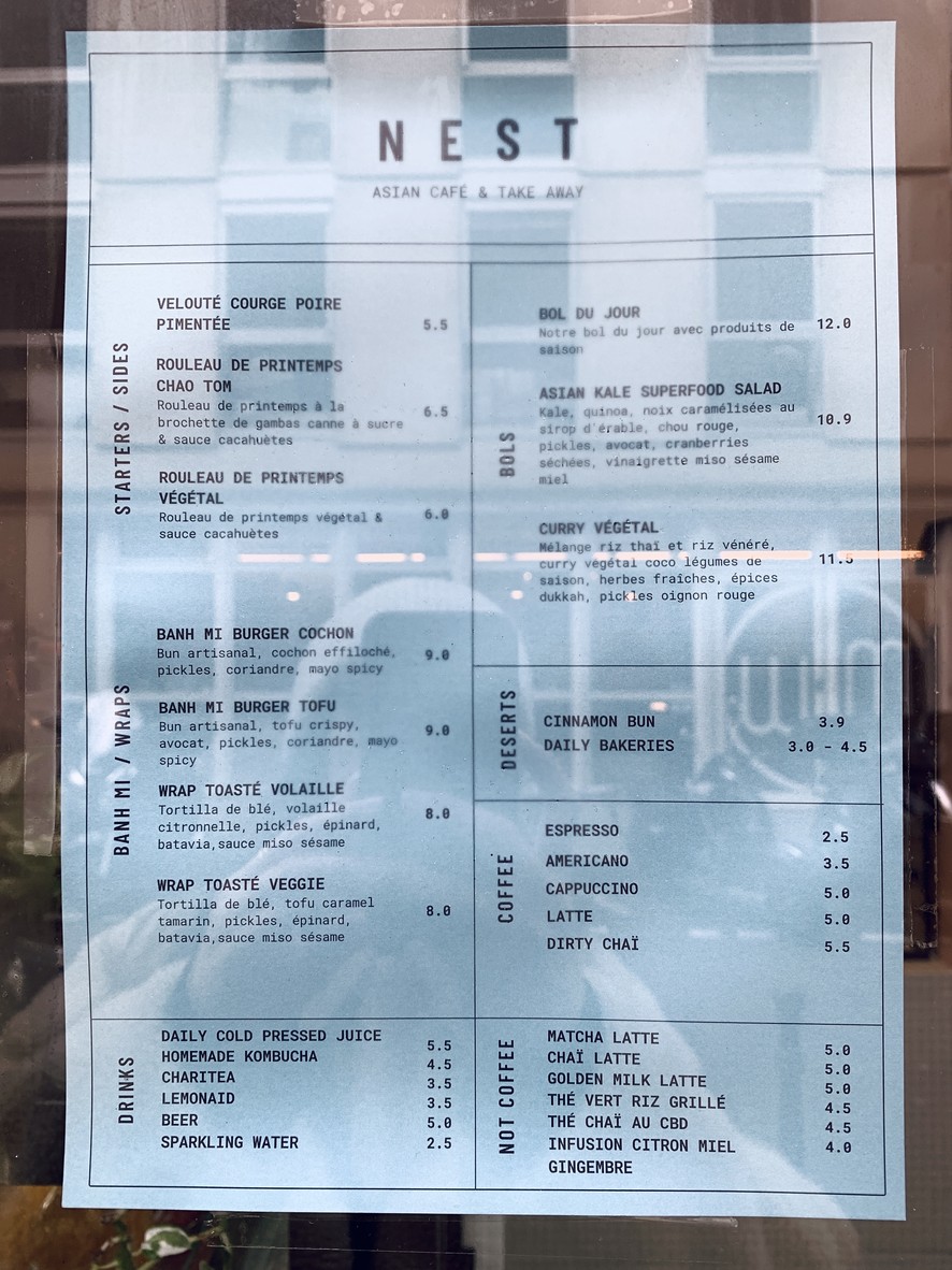 Nest menu 1