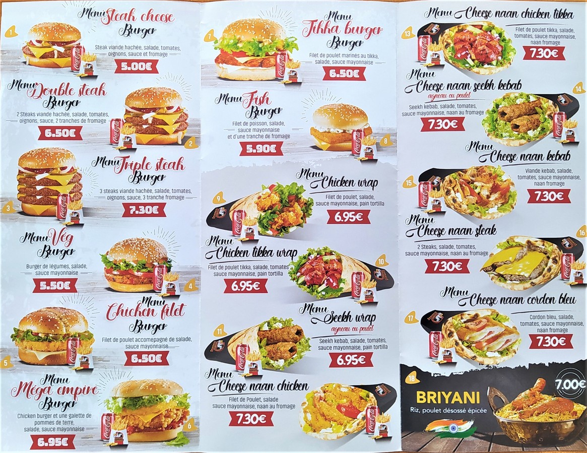 Chicken Broadway menu 2
