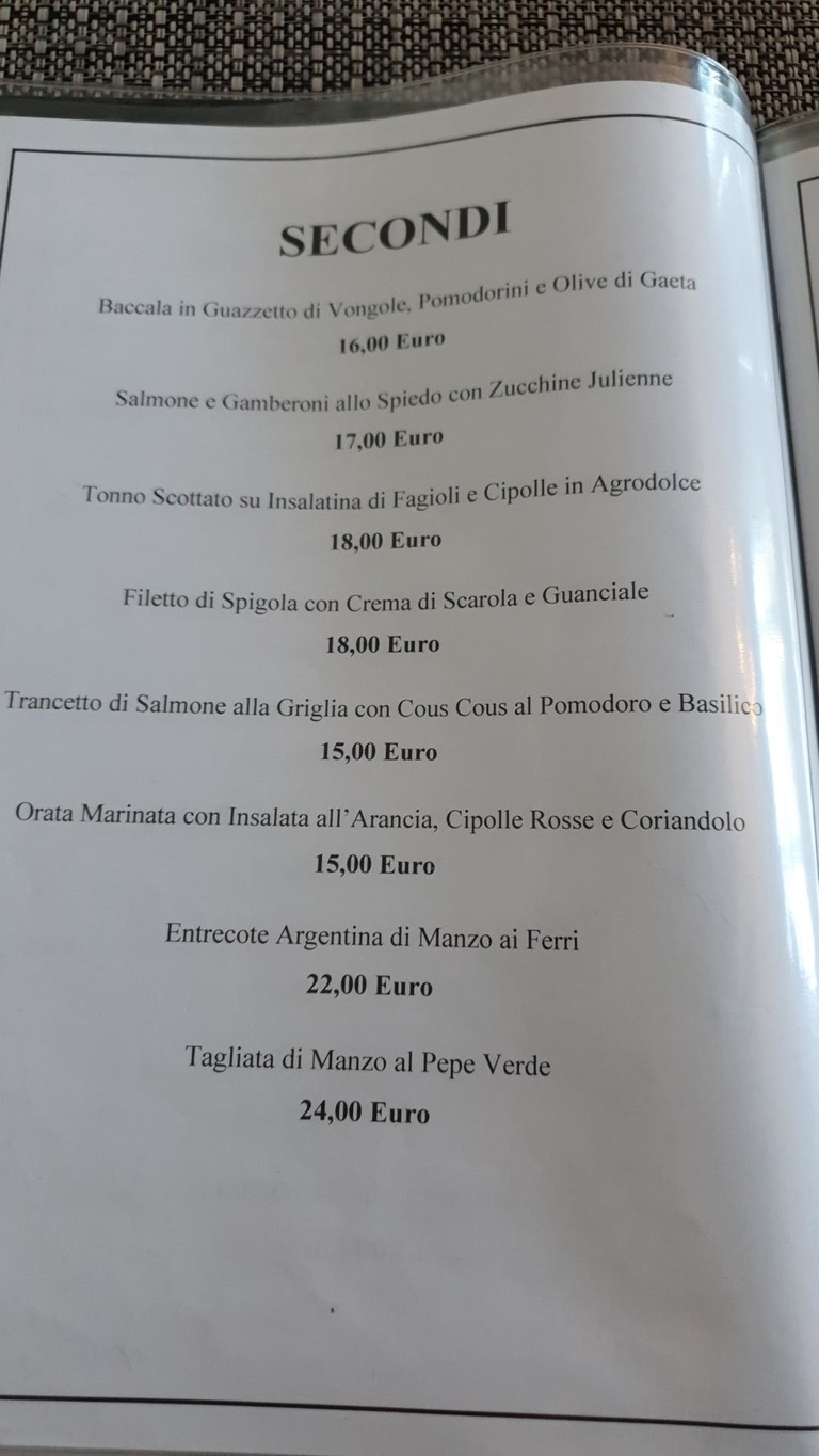 Voice Restaurant menu 3
