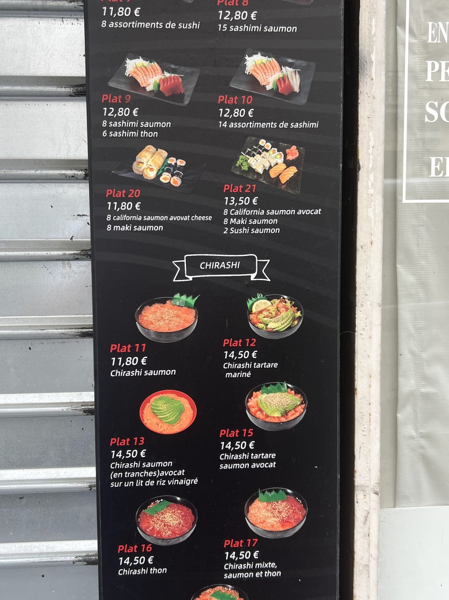 Kisoro menu 2