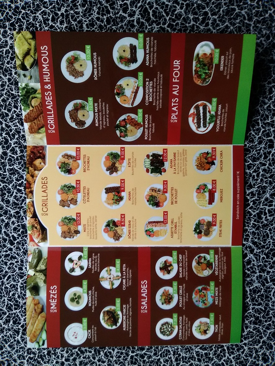 Grill Istanbul menu 2