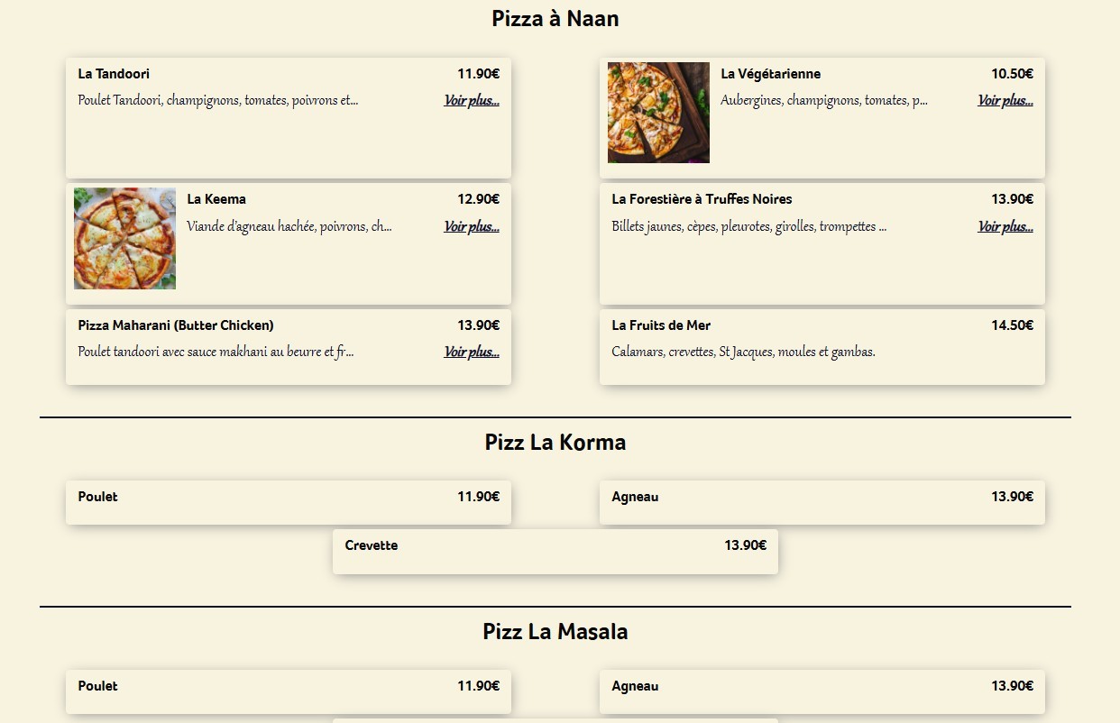 Durbar Restaurant & Bar menu 8