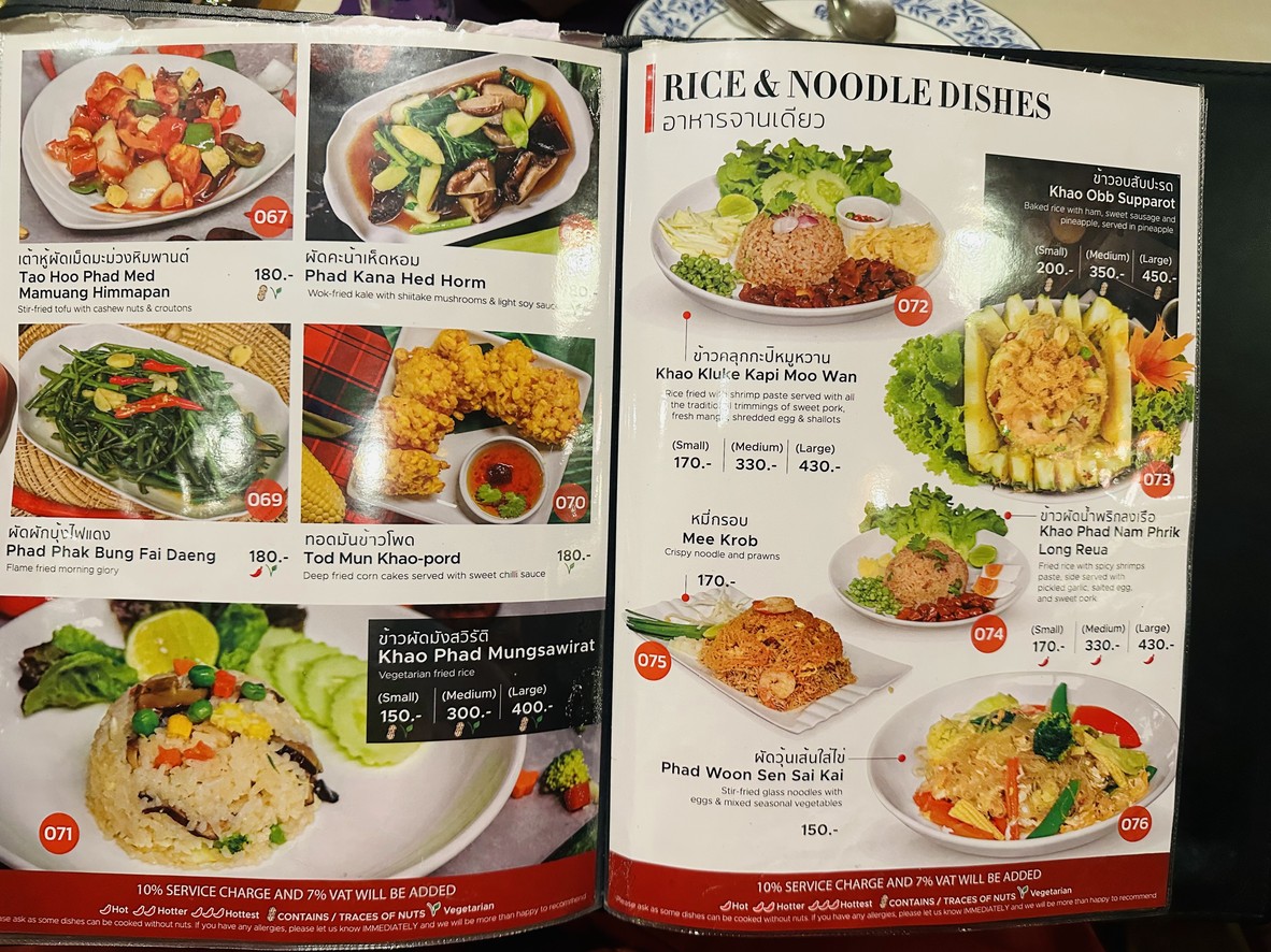 Cabbages & Condoms menu 2