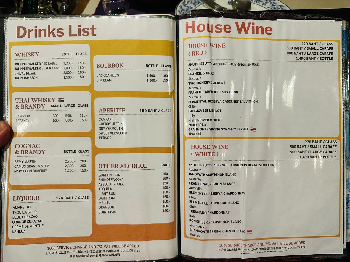 Cabbages & Condoms menu 4
