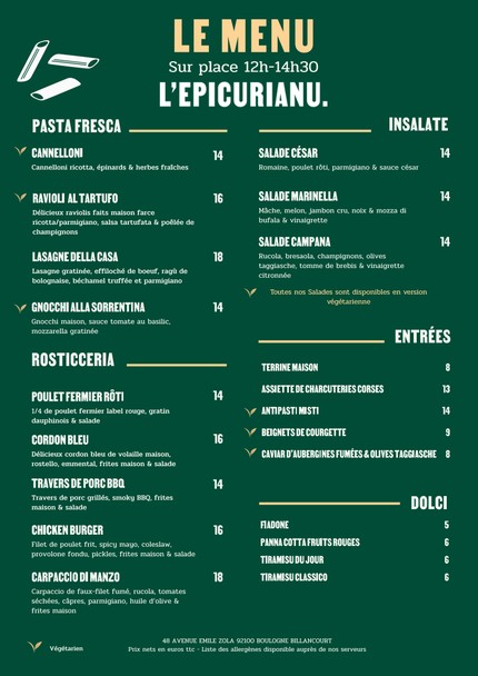 L'Epicurianu Trattoria
