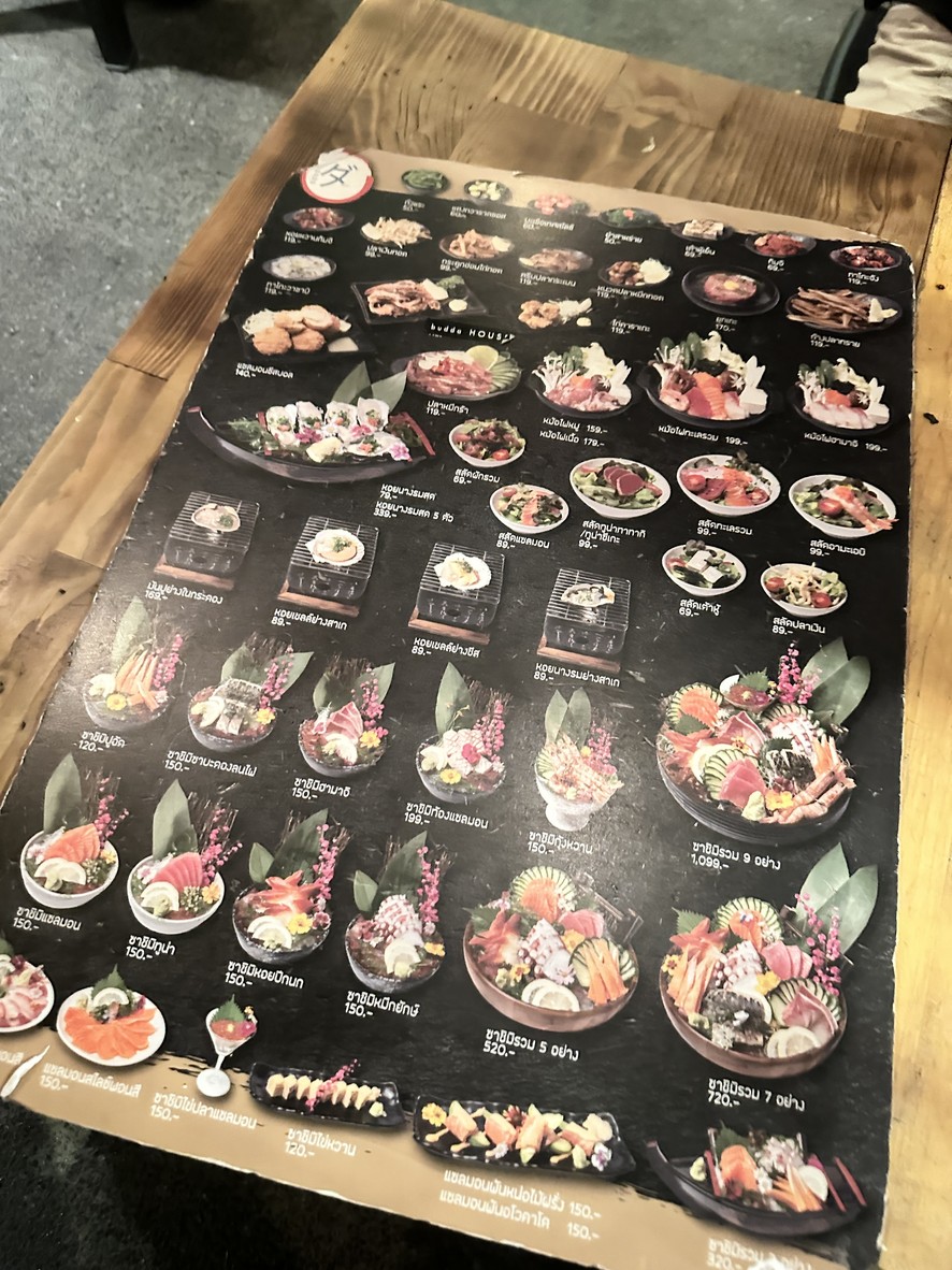 budda HOUSE menu 2