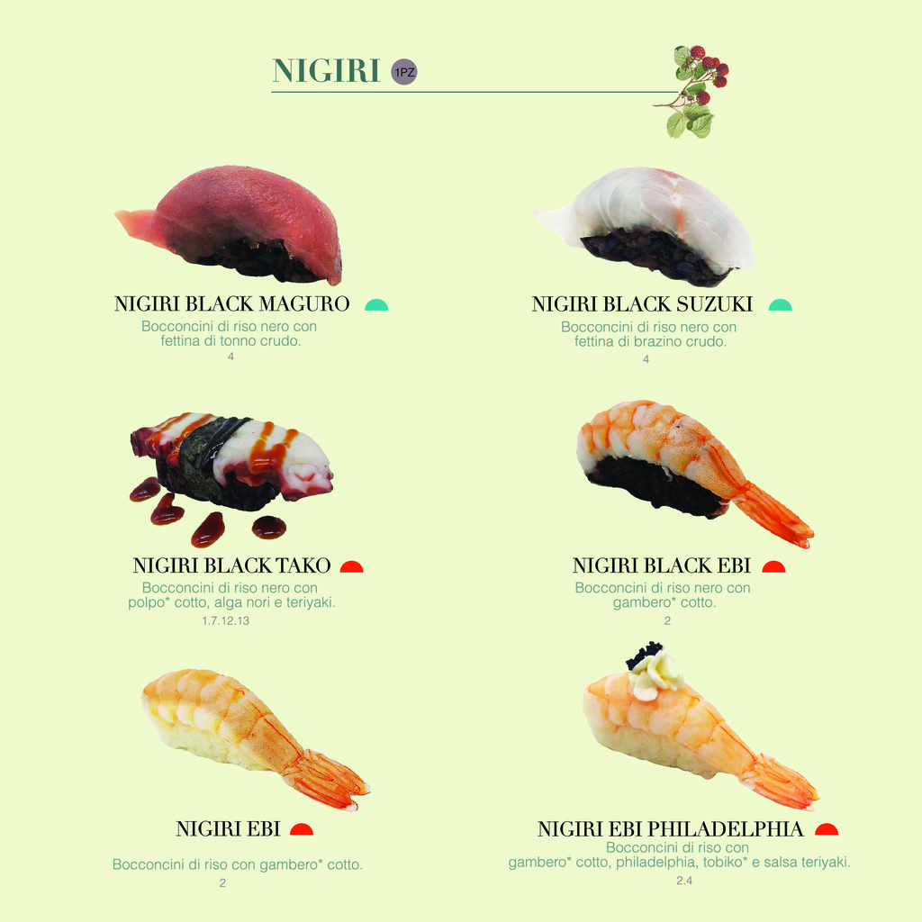 Fucina - Sushi all you can eat menu 2