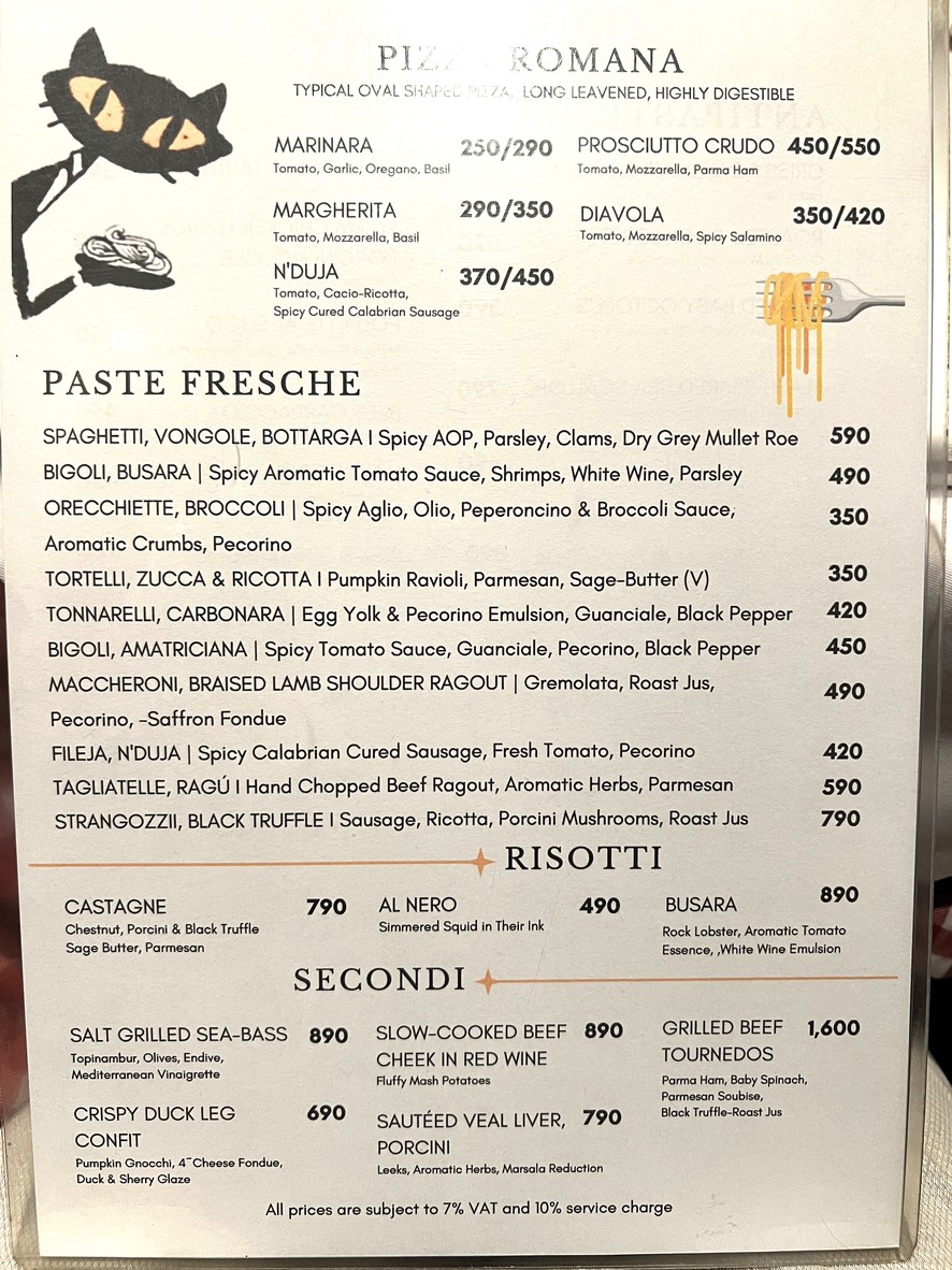 Al Gatto Nero menu 2