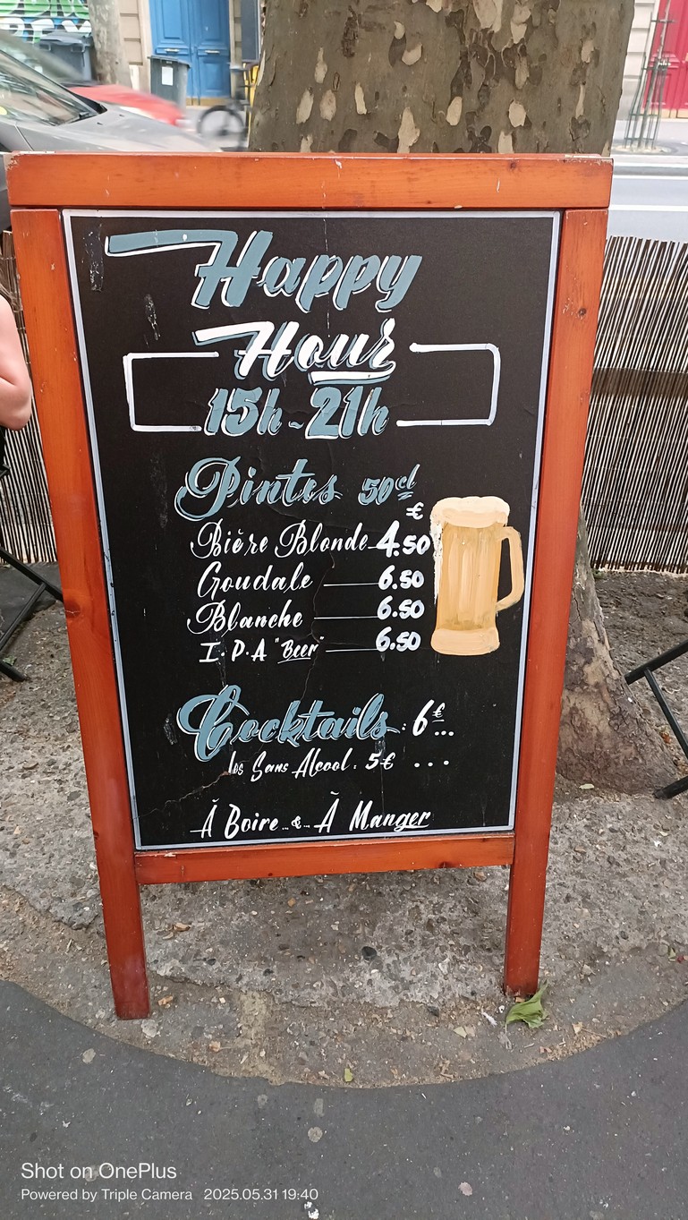 Bistrot Chez Soi - Restaurant Brasserie Française menu 3