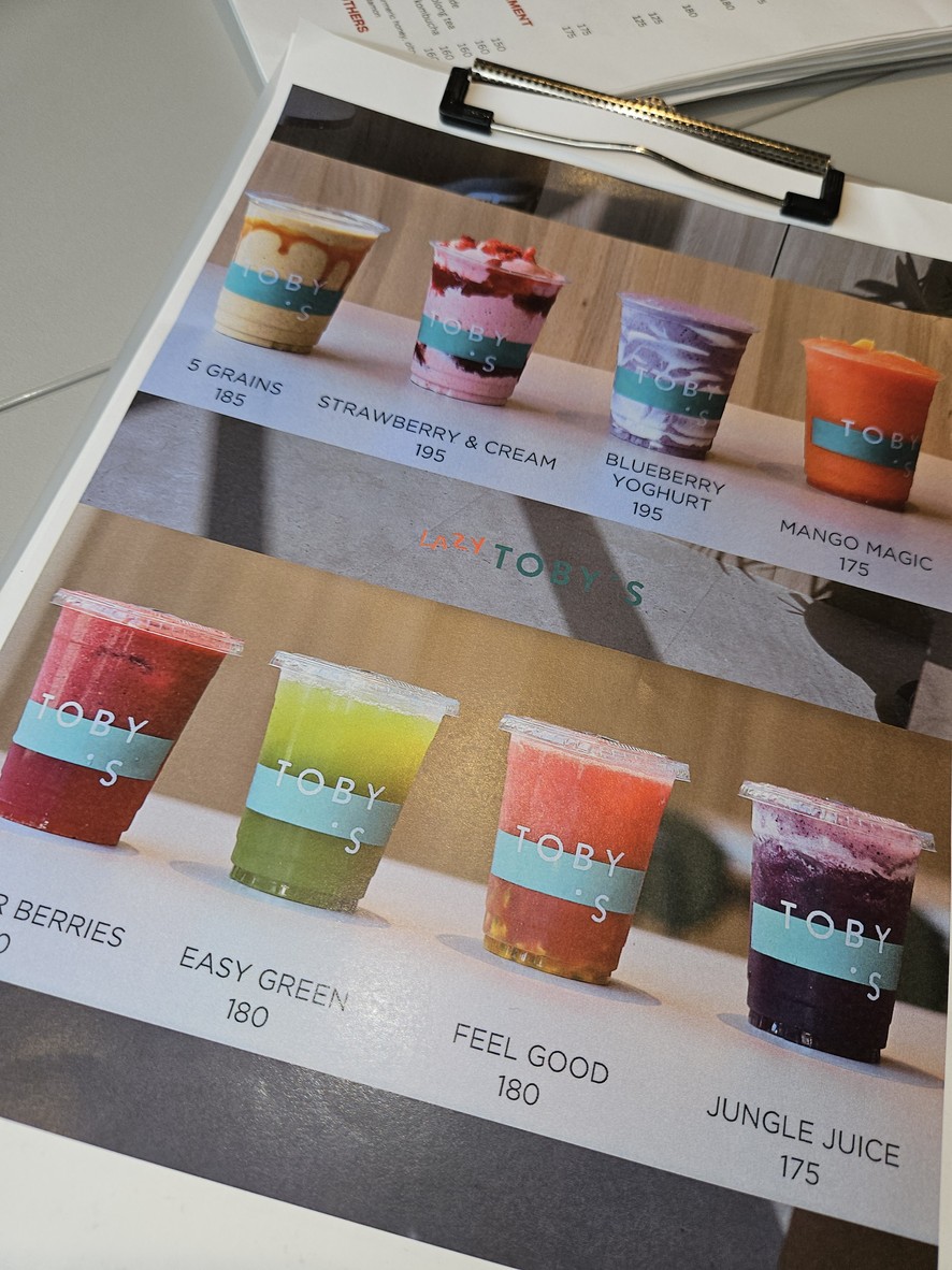 Lazy Toby menu 3