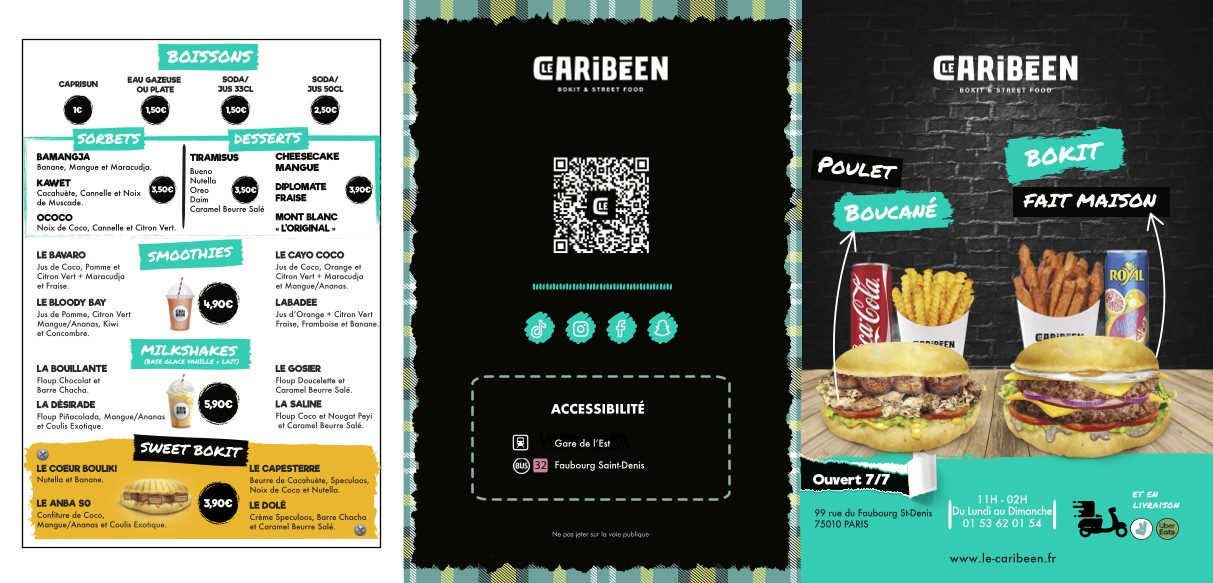 Le Caribéen Paris 10 menu 4