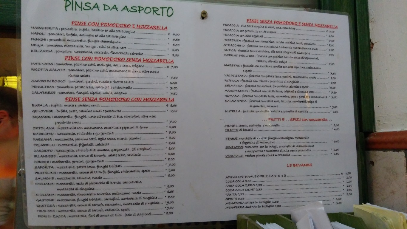 La Pratolina Cipro menu 3