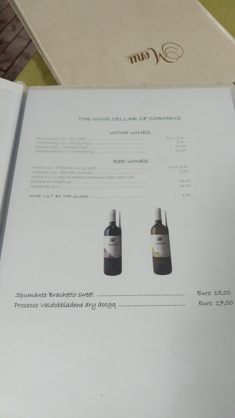 La Pratolina Cipro menu 5