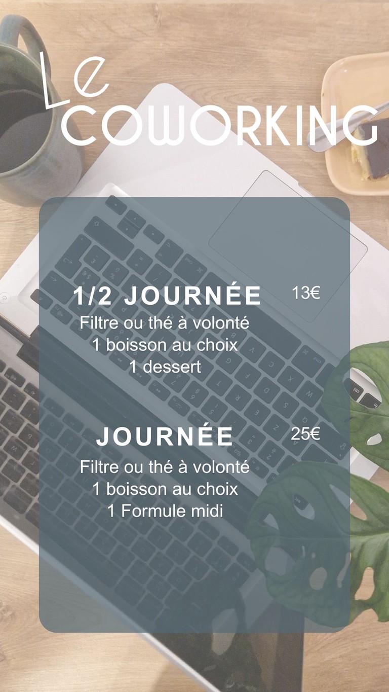 Passion Café menu 1