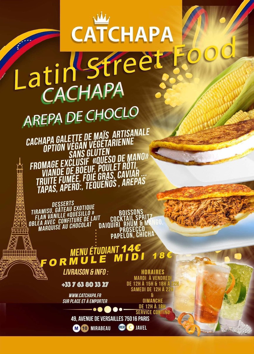 Cat'chapa Crêpes Galettes & Cachapas Focaccia menu 1