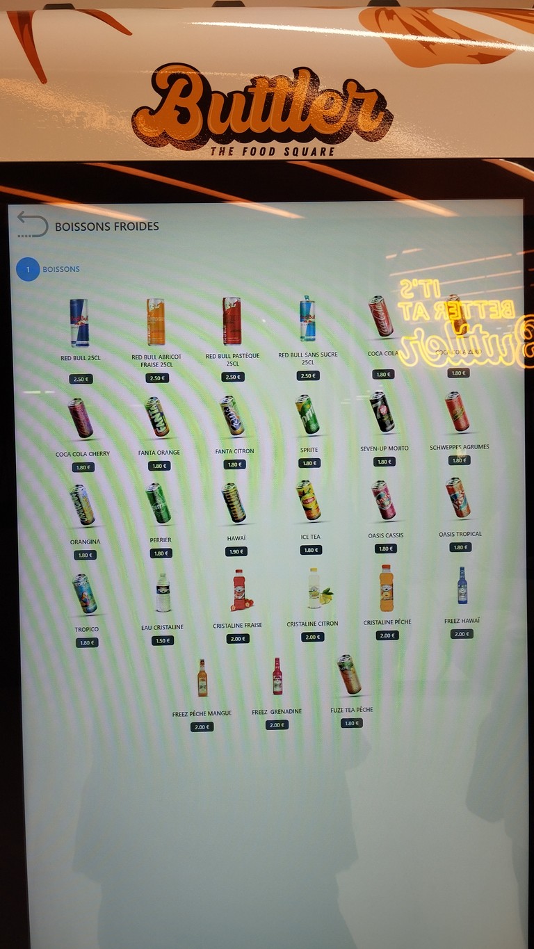 Buttler Gennevilliers menu 7